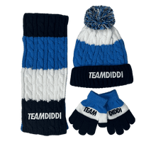 Load image into Gallery viewer, TeamDiddi Hat, Gloves & Scarf