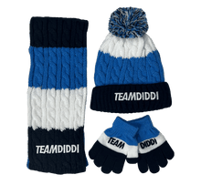 Load image into Gallery viewer, TeamDiddi Hat, Gloves &amp; Scarf

